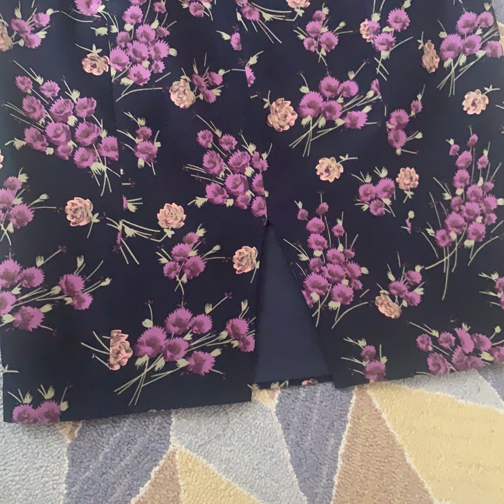 💜 VINTAGE BETSEY JOHNSON FLORAL BOW MINI/MIDI DRESS Y2K 90s COTTAGECORE XS S P - Picture 13 of 17
